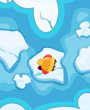Ice lake Game – interactive eLearning content featured